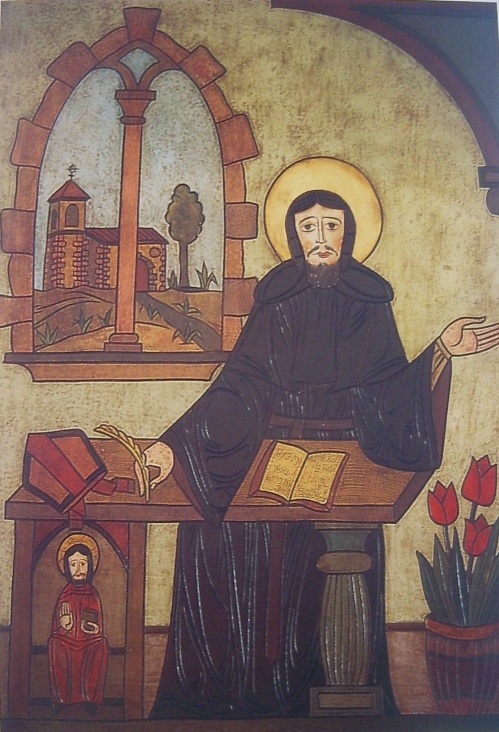 Agostino nel suo studio di Gerardo Sanchez