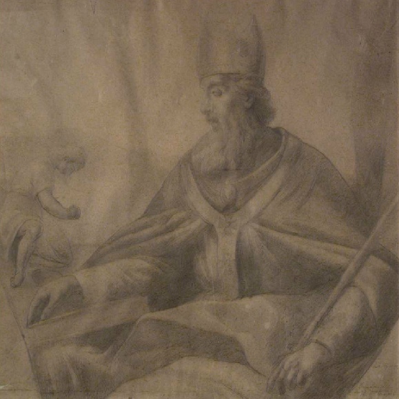 Sant'Agostino e il bambino sulla spiaggia
