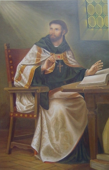 Agostino nel suo studio
