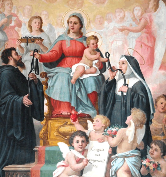 Mater Consolationis tra Santa Monica e Sant'Agostino