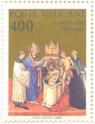 Il battesimo di Agostino