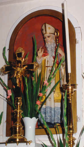 Agostino vescovo e dottore che benedice il popolo