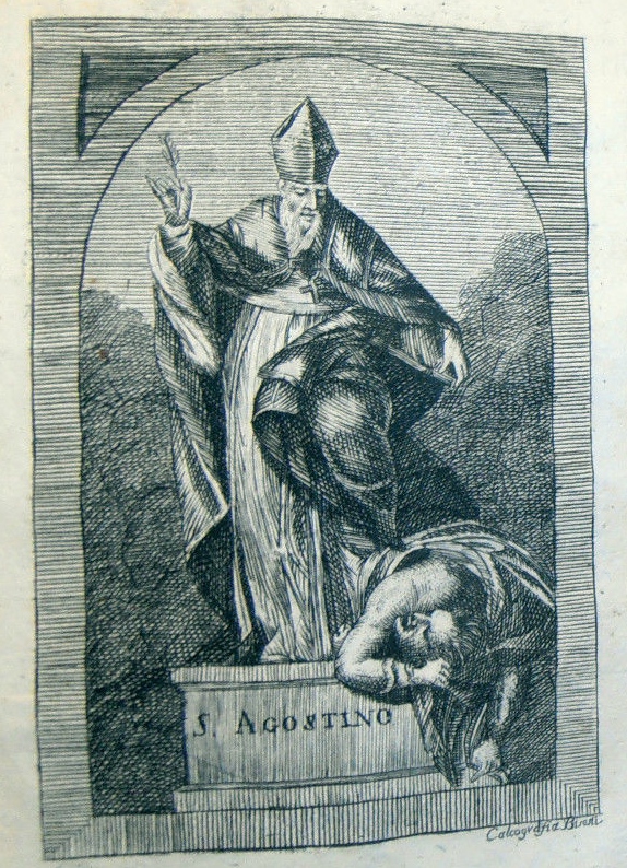 Sant'Agostino sconfigge le eresie