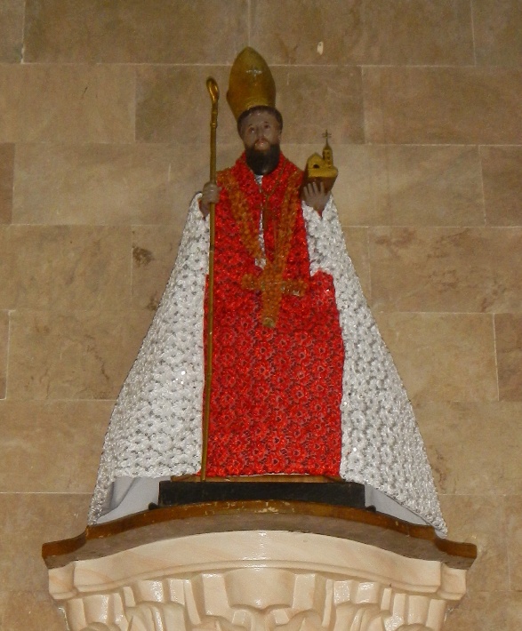 Agostino vescovo e Dottore della Chiesa a Bonga nelle Filippine