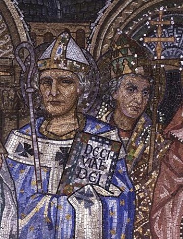 Sant'Agostino con i Dottori della Chiesa