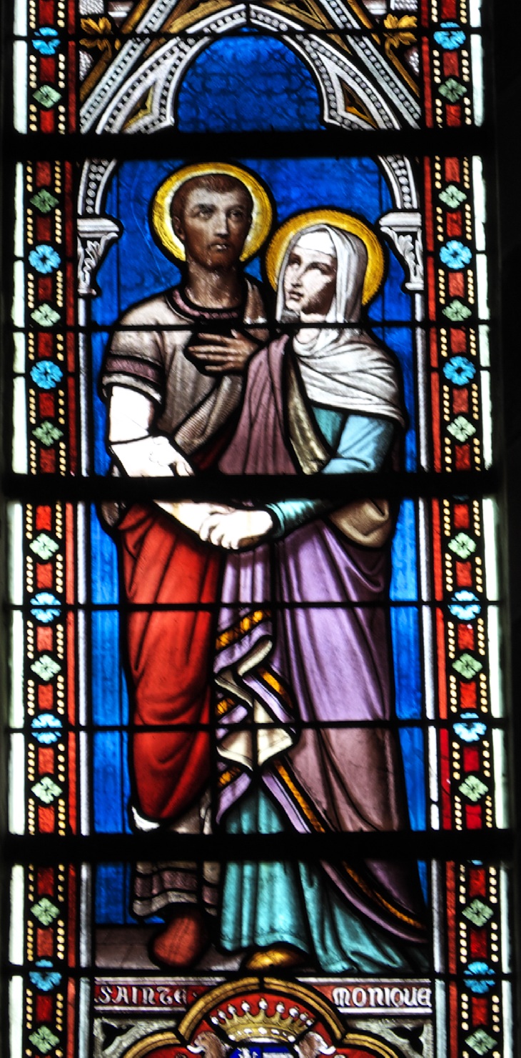Agostino e sua madre Monica