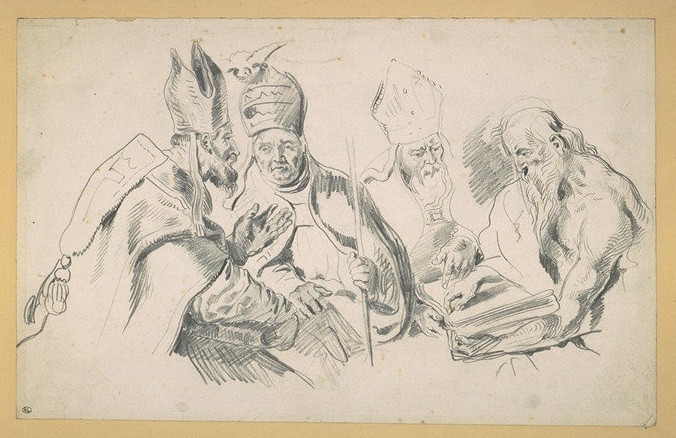 Agostino e i Dottori della Chiesa