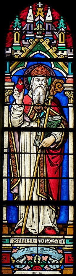Sant'Agostino vescovo e cardioforo