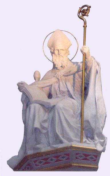 Sant'Agostino vescovo e Dottore della Chiesa