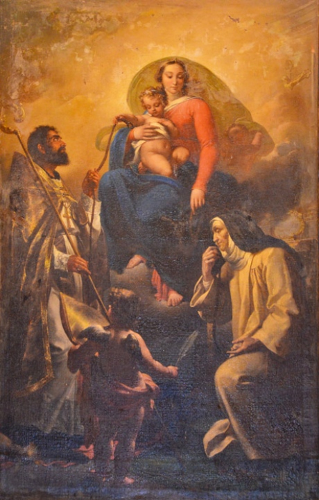 Madonna della Cintura con i santi Agostino e Monica