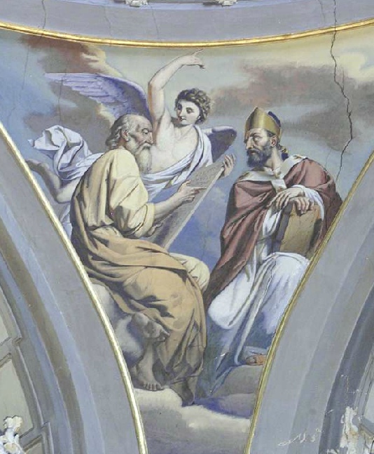 Sant'Agostino e san Matteo evangelista