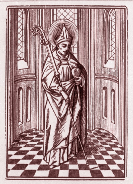 Sant'Agostino vescovo e cardioforo