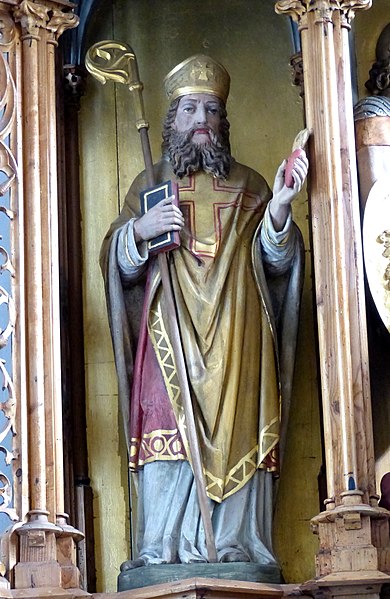 Agostino vescovo e cardioforo