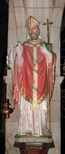 Sant'Agostino vescovo e Dottore della Chiesa