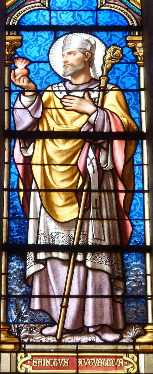 Particolare di Sant'Agostino cardioforo