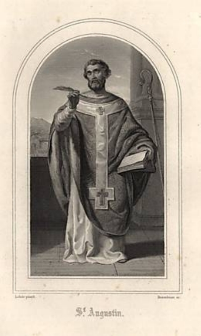 Sant'Agostino vescovo e Dottore della Chiesa