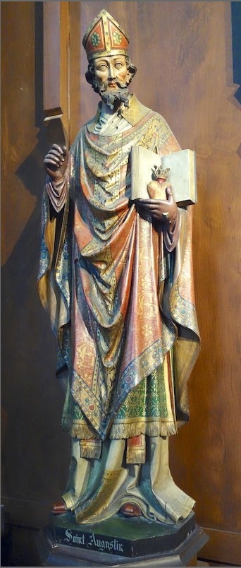Agostino cardioforo vescovo e Dottore della Chiesa