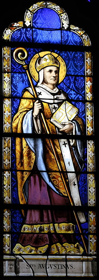 Sant'Agostino vescovo e Dottore della Chiesa