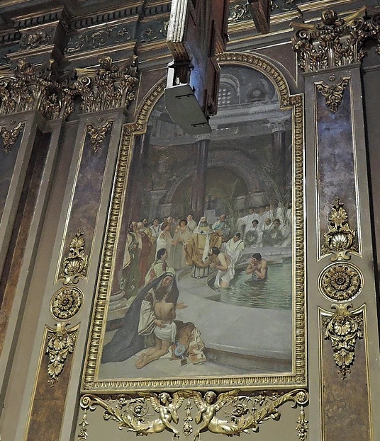 Il battesimo di sant'Agostino