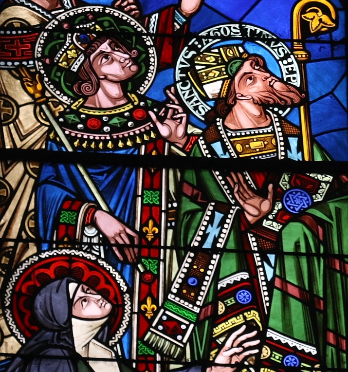 Sant'Agostino e altri santi