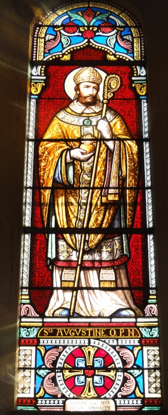 Sant'Agostino cardioforo vescovo e Dottore della Chiesa