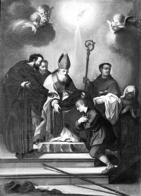 Agostino accoglie un neofita