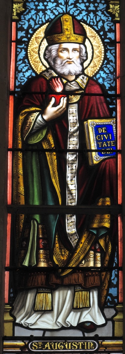 Agostino cardioforo vescovo e Dottore della Chiesa