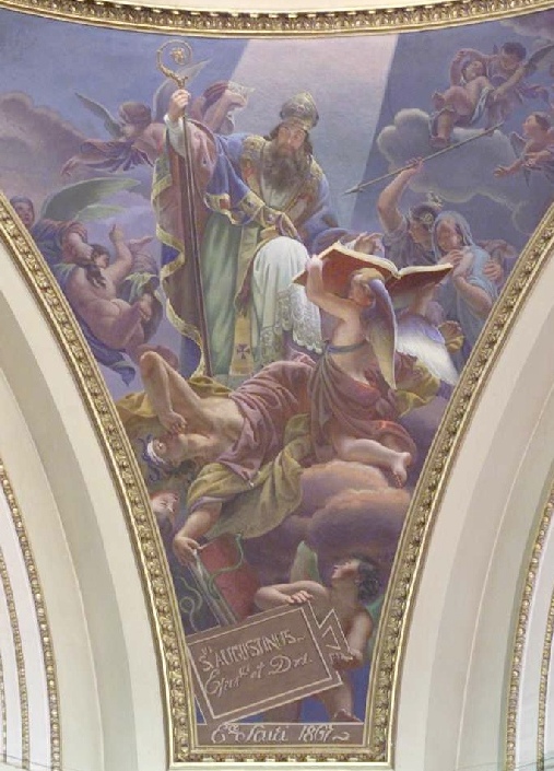 Sant'Agostino vescovo e Dottore della Chiesa