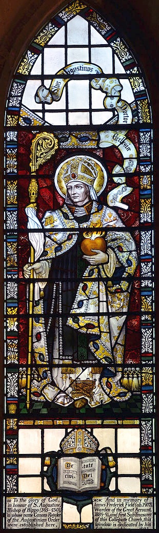Sant'Agostino vescovo e cardioforo
