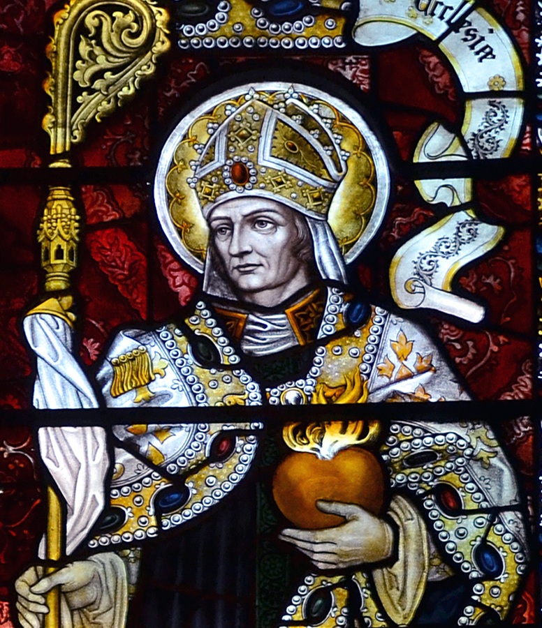 Sant'Agostino vescovo e cardioforo