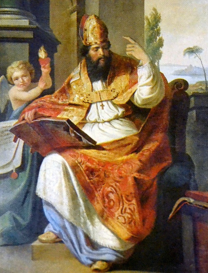 Agostino cardioforo vescovo e Dottore della Chiesa<