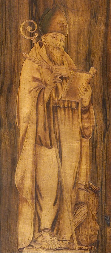 Sant'Agostino scrive libri e trattati