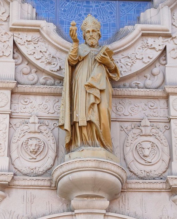 Sant'Agostino vescovo e cardioforo