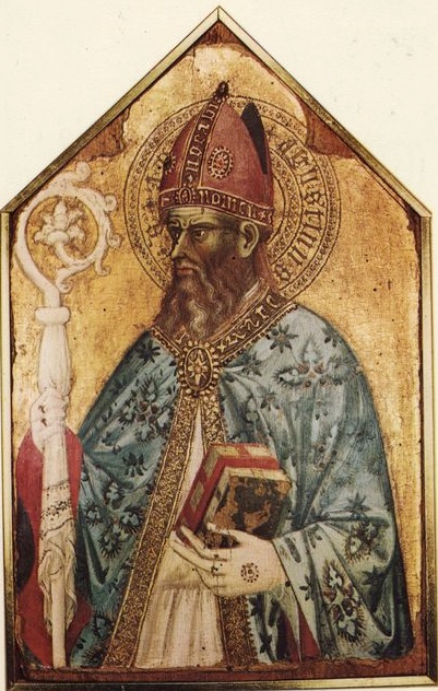 Particolare di Sant'Agostino