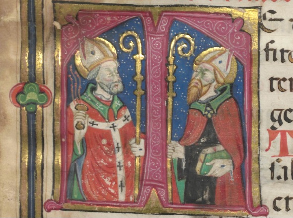 Agostino e sant'Ambrogio