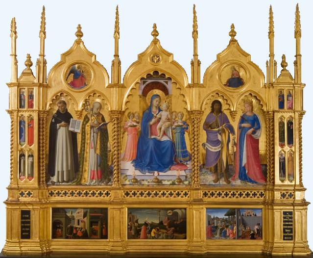 San Domenico e Sant'Agostino del Beato Angelico