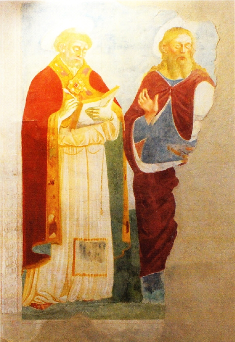 I santi Agostino ed Ambrogio