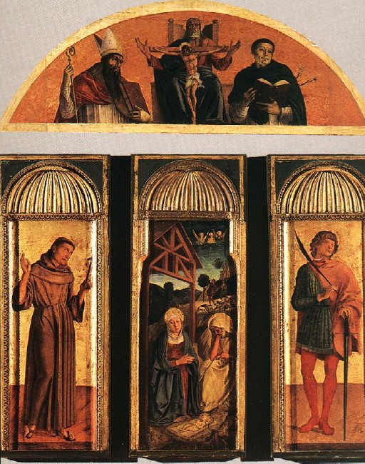 Trittico della Natività di Giovanni Bellini