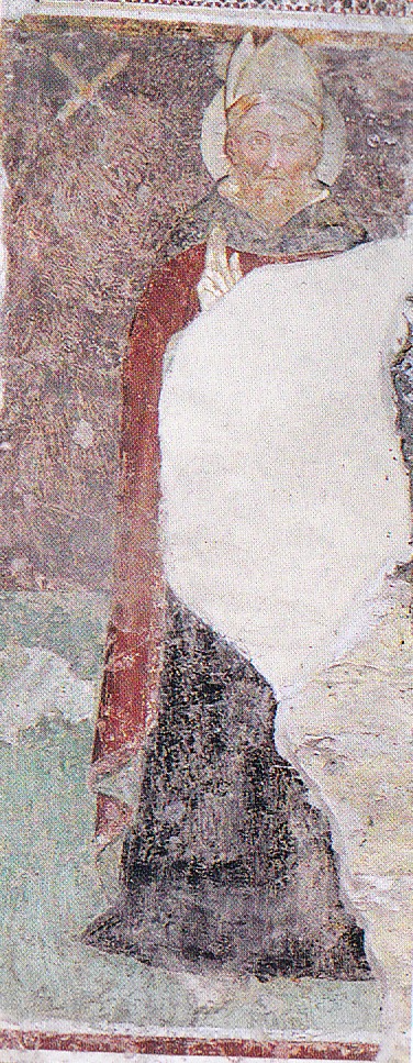 Sant'Agostino vescovo benedicente