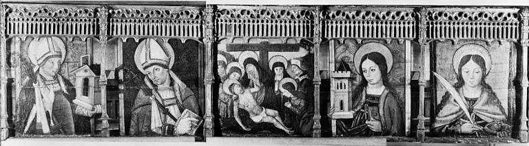 Pietà con i santi Ambrogio, Agostino e Caterina d'Alessandria
