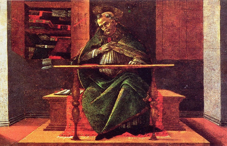 Sant'Agostino nello studio