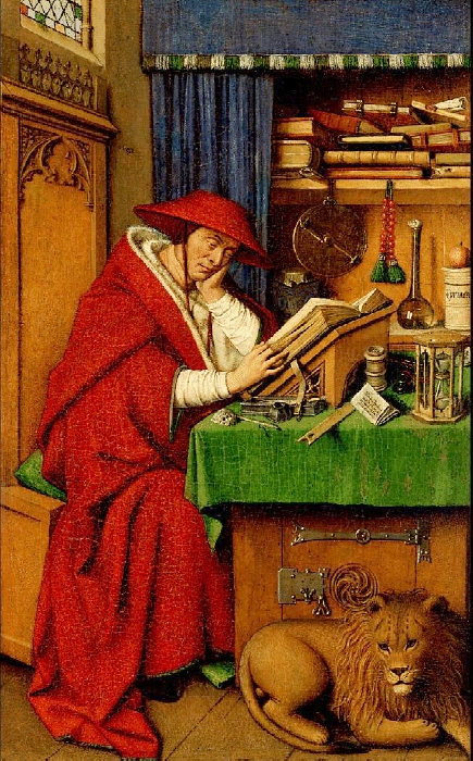 San Gerolamo di Jan van Eyck all'Institute of Art di Detroit