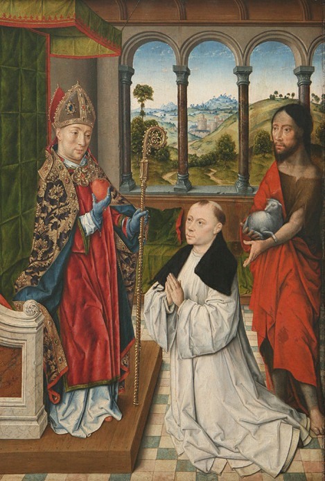 Agostino cardioforo e Giovanni Battista a Berlino, Gemäldegalerie