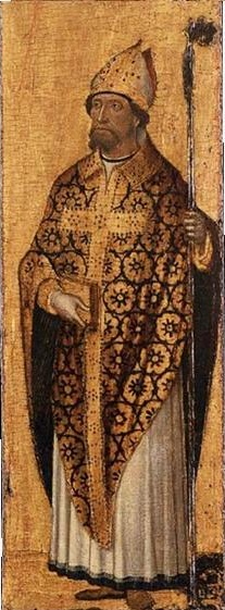 Sant'Agostino vescovo con i Dottori della Chiesa
