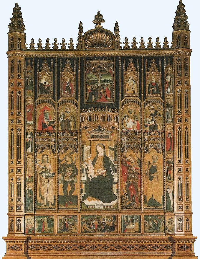 Polittico con la Madonna e Santi