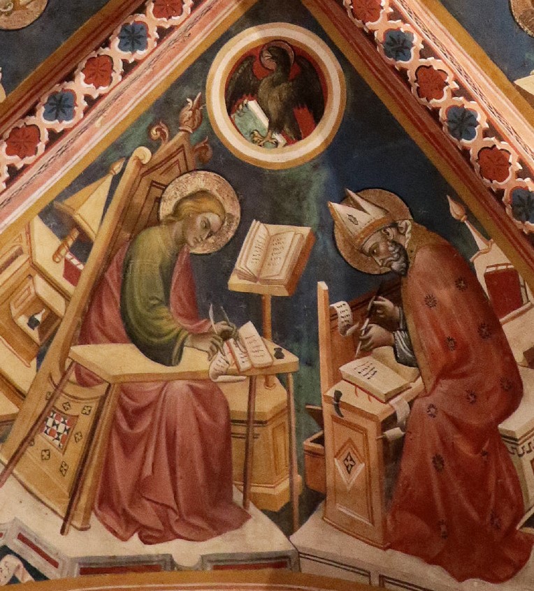 Sant'Agostino nel suo studio