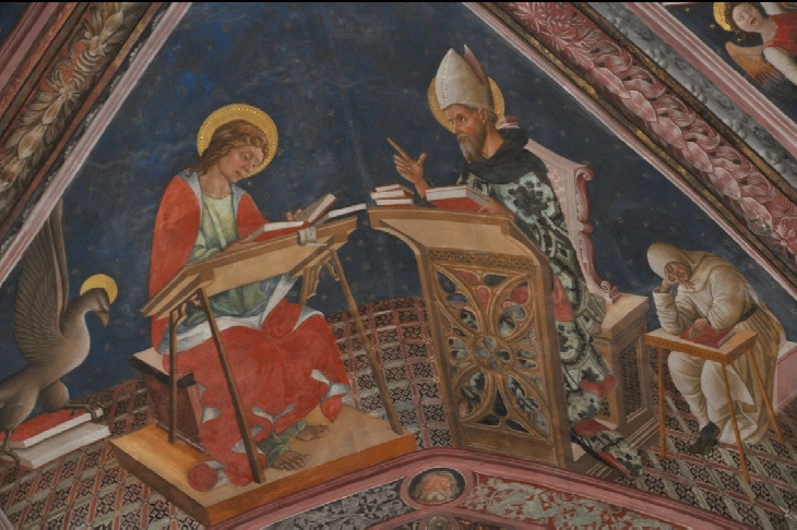 Agostino vescovo e Dottore della Chiesa nella Cattedrale di Atri