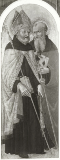 Sant'Agostino e sant'Antonio Abate