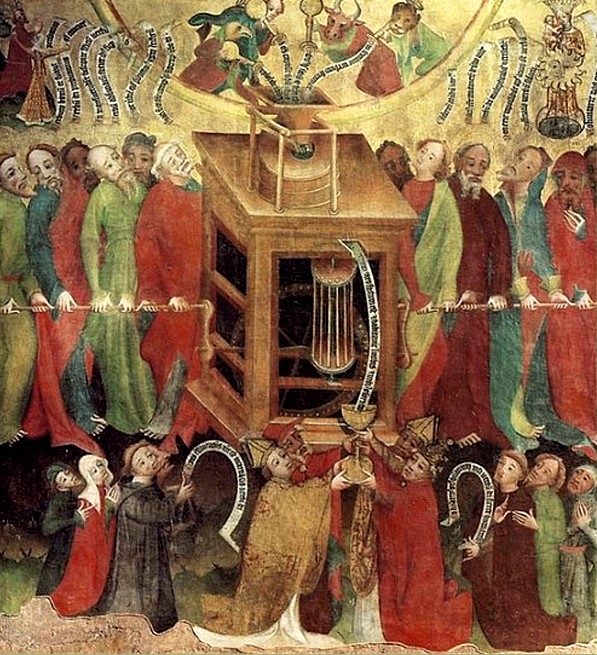 Il torchio mistico con i Dottori della Chiesa