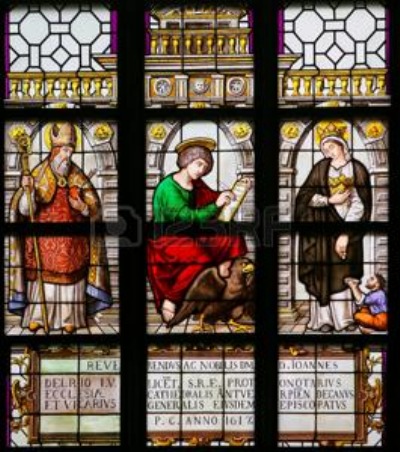 Sant'Agostino vescovo e cardioforo